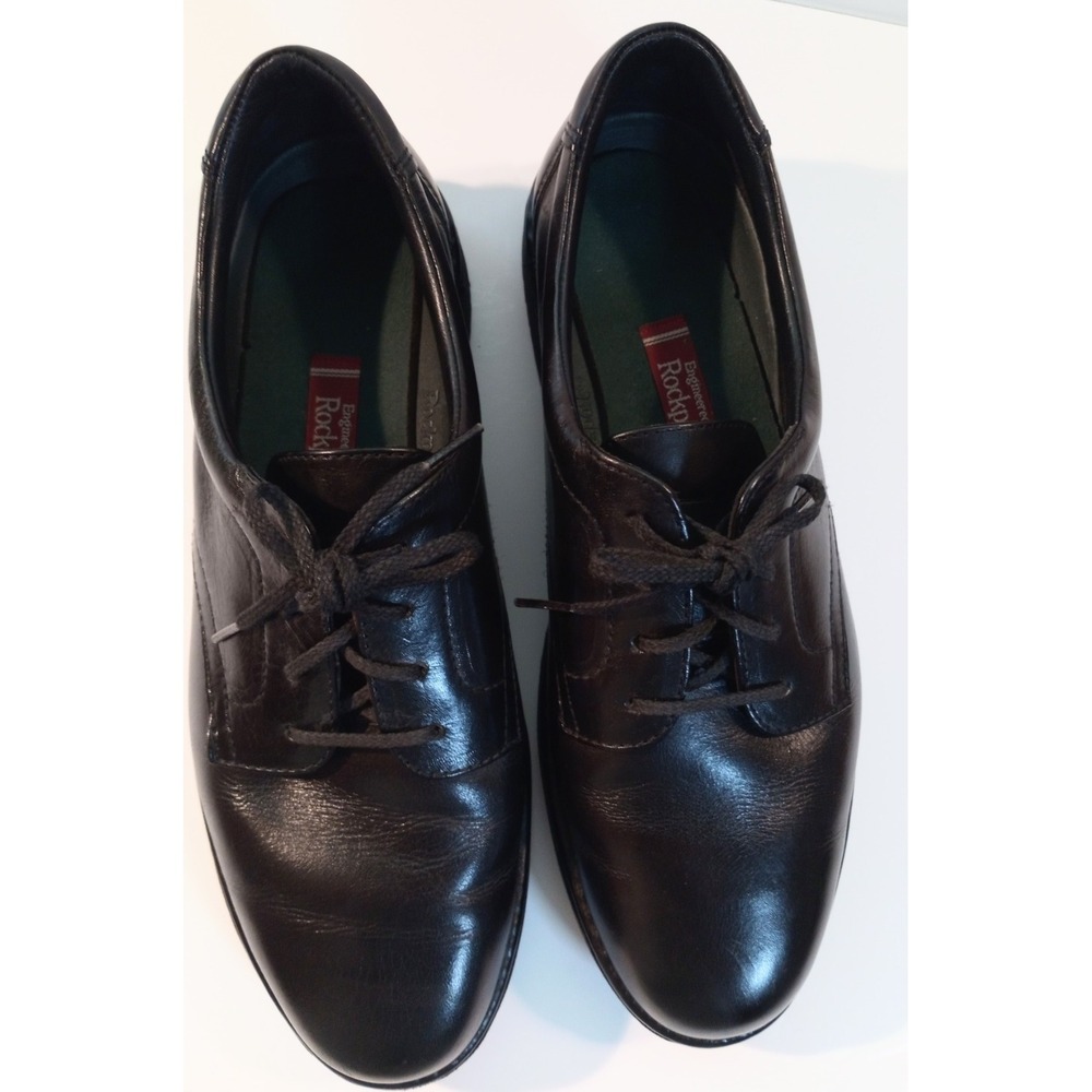 Rockport Vibram DresSports Men's Lace Up Shoes,‎ SZ 10XW, Black, M2646